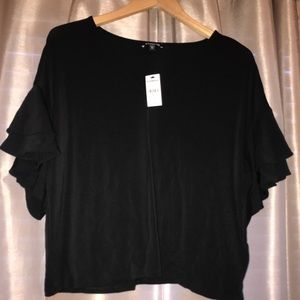Express Black Blouse